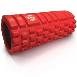 321 Strong Foam Roller - Medium Density Deep Tissue Massager For Muscle Massage And Myofascial Trigger Point Release, With 4K Ebook - Red
