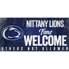 Fan Creations C0847-Penn State Penn State University Fans Welcome Sign, Multicolor