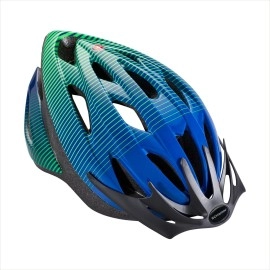 Schwinn Thrasher Bike Helmet, Lightweight Microshell Design, Youth, Green