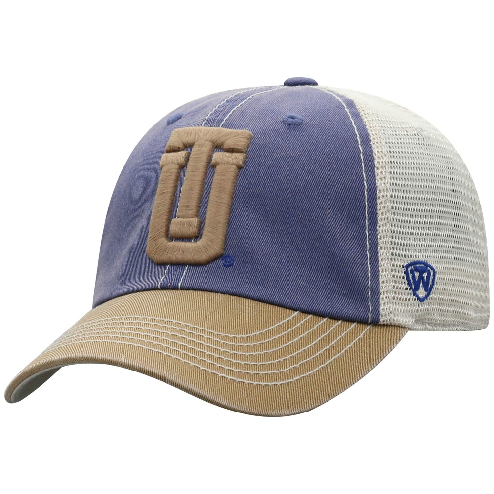 Top Of The World Tulsa Golden Hurricane Men'S Relaxed Fit Adjustable Mesh Offroad Hat Team Color Icon, Adjustable