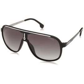 Carrera mens Carrera 1007/S Sunglasses, Matte Black/Dark Gray Gradient, 62mm 10mm US