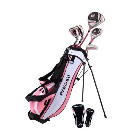 Distinctive Girls Pink Junior Golf Club Set for Age 6 to 8 ( Height 3'8