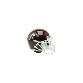 Schutt Ncaa Western Michigan Broncos Mini Authentic Xp Football Helmet Brownwhite Alt. 2