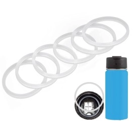 Greant 6 Pcs Replacement O Ring For Hydroflask Lid, Rubber Seal Fits Hydro Flask Wide Mouth Coffee Lid, 2 Inch Flip Lid Gasket For Hydroflask Lid