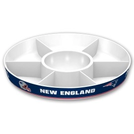 Fremont Die NFL New England Patriots Party Platter, 14.5