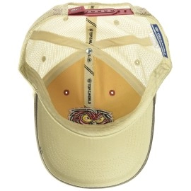 Top Of The World Temple Owls Men'S Relaxed Fit Adjustable Mesh Offroad Hat Team Color Icon, Adjustable