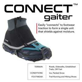 Kahtoola Connect Gaiter Low (Teal/Blue, Large/Extra Large)