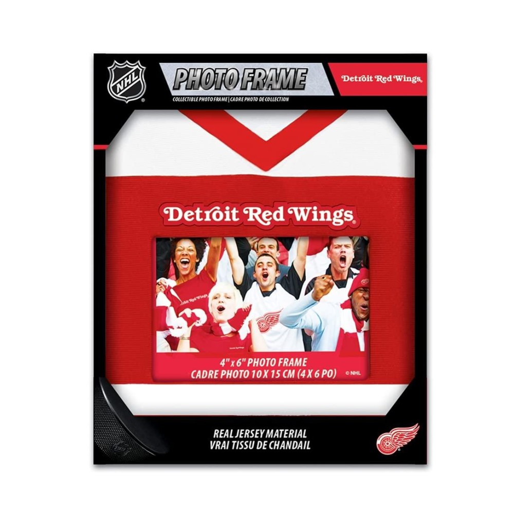 MasterPieces Sports Decor - NHL Detroit Red Wings - Team Jersey Uniformed Picture Frame For 4