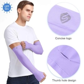Arm Sleeves for Men Women SHINYMOD Arm Sleeves UV Protection Compression Warmer