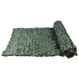 Loogu Camouflage Net For Photography Background Decoration Hunting Blinds (Green, 1.5X6M=5X19.7Ft)