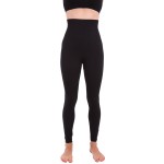 Homma Activewear Thick High Waist Tummy Compression Slimming Body Leggings Pant (Medium, Black)