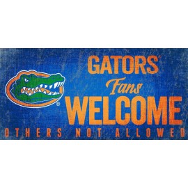Fan Creations C0847-Florida University of Florida Fans Welcome Sign