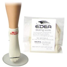 Edea Skating Socks (White, Small (200-235))