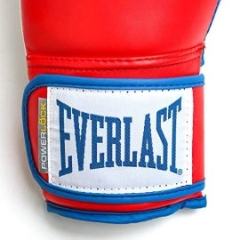Everlast Powerlock Training Glove Red/Blu Powerlock Training Gove, Red/ Blue, 16 Oz