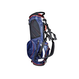 Club Champ Deluxe Stand Golf Bag, Red/White/Blue