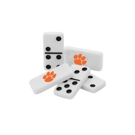 MasterPieces NCAA Clemson Tigers, Collectible Double Six Dominoes, For Ages 6+