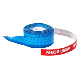 Tourna Mega Wrap Tennis Replacement Grip, Blue