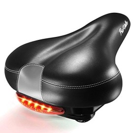 Provelo Most Comfortable Bike Seat For Men Women - Wide Soft Padded Bicycle Saddle 