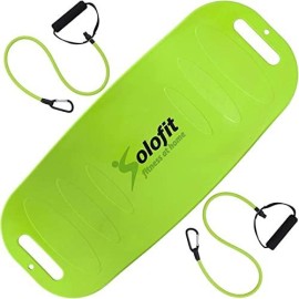 Solofit Balance Board With Resistance Bands - Fitness Board For Adults 