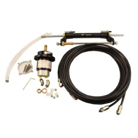Winibo Za0301 Marine Outboard Hydraulic Steering System For Boats With Helm Pump, Hydraulic Cylinder And Tubing