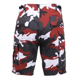 Rothco Colored BDU Shorts, Red Camo, X-Small