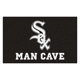 Fanmats Mlb - Chicago White Sox Man Cave Ultimat 59.5X94.5