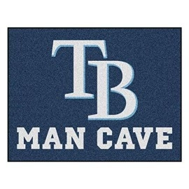 Fanmats Mlb - Tampa Bay Rays Man Cave All-Star Mat 33.75X42.5