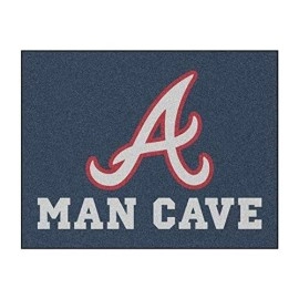 Fanmats Mlb - Atlanta Braves Man Cave All-Star 33.75X42.5