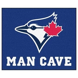 Fanmats 22485 Mlb-Toronto Blue Jays Man Cave Tailgater Rug
