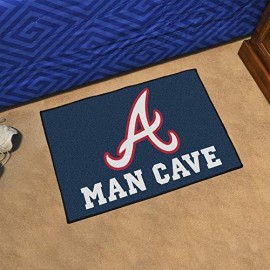 Fanmats Mlb - Atlanta Braves Man Cave Starter 19X30