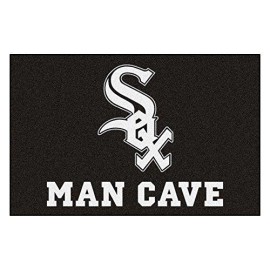 Fanmats Mlb - Chicago White Sox Man Cave Starter 19X30, One Size
