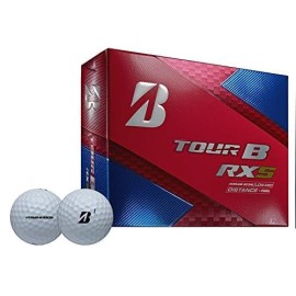 Bridgestone Golf Tour B Rxs Golf Balls, White (One Dozen) - 760778083109