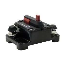 YOUNG MARINE Circuit Breaker Trolling with Manual Reset,Water Proof,12V- 48V DC (Surface Mount-100A)