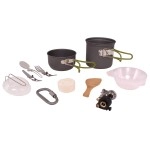 Osage River Camp Mess Kit With Stove Cookware And Utensils