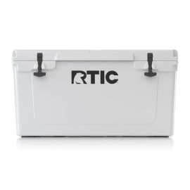 Rtic Ice Chest Hard Cooler, Heavy Duty Rubber Latches, 3 Inch Insulated Walls, 65 Quart