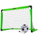 Franklin Sports Kids Mini Soccer Goal Set - Backyard/Indoor Mini Net + Ball Set With Pump - Portable Folding Youth Goal Set - 36