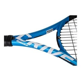 Babolat Pure Drive Tennis Racquet (4_3/8 Inch Grip) Strung With Natural String (Garbine Muguruza And Fabio Fogninis Racket)