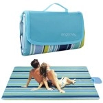 Angemay Outdoor & Picnic Blanket Extra Large Sand Proof And Waterproof Portable Beach Mat For Camping Hiking Festivals