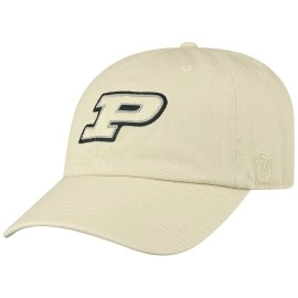 Top of the World Purdue Boilermakers Men's Adjustable Relaxed Fit Team Icon hat, Adjustable