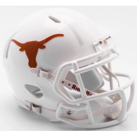 Riddell Ncaa Texas Longhorns Helmet Mini Speedhelmet Replica Mini Speed Style 2017 Design Team Colors One Size