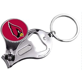 Aminco Nfl Arizona Cardinals Multi-Function Keychain, Includes: Nail Clipper, Nail File And Bottle Opener, Team Color, Nfl-Kt-861-25 (Nfl-Kt-861-25)