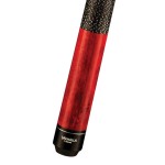 Viking Valhalla 100 Series With Irish Linen Wrap 2 Piece 58A Pool Cue Stick Va114 (21Oz, Red)