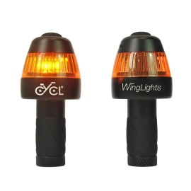Cycl Wing Lights Fixed V3 - Turning Signals For Bicycle Turn Signals For E-Scooters 118X8X32Cm