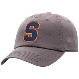 Top Of The World Syracuse Orange Mens Adjustable Relaxed Fit Charcoal Icon Hat, Adjustable