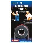 Tourna Grip Tac Unisex Adult 3Apack Of 3, Black