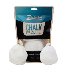 Z-Athletic Chalk Ball For Gymnastics, 1Oz Chalk Ball (2 Count)