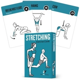 Newme Fitness?Tretching Workout Cards - Instructional Fitness Deck For Women & Men, Beginner Fitness Guide To Training Exercises At Home Or Gym