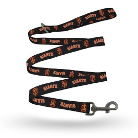 Rico Industries MLB San Francisco Giants Pet LeashPet Leash Size S/M, Team Colors, Size S/M