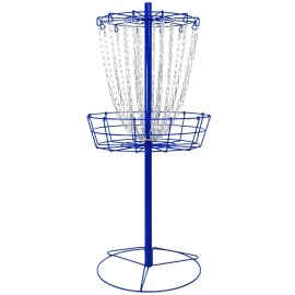 Remix Double Chain Practice Basket For Disc Golf - Royal Blue