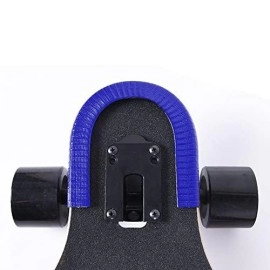 Maxpro Skateboard Deck Guards Protector,Longboard Deck Edge Protection,Durable Shock Absorbing Rubber Cover With Excellent Grip Nose Guard And Tail Guard (Blue)